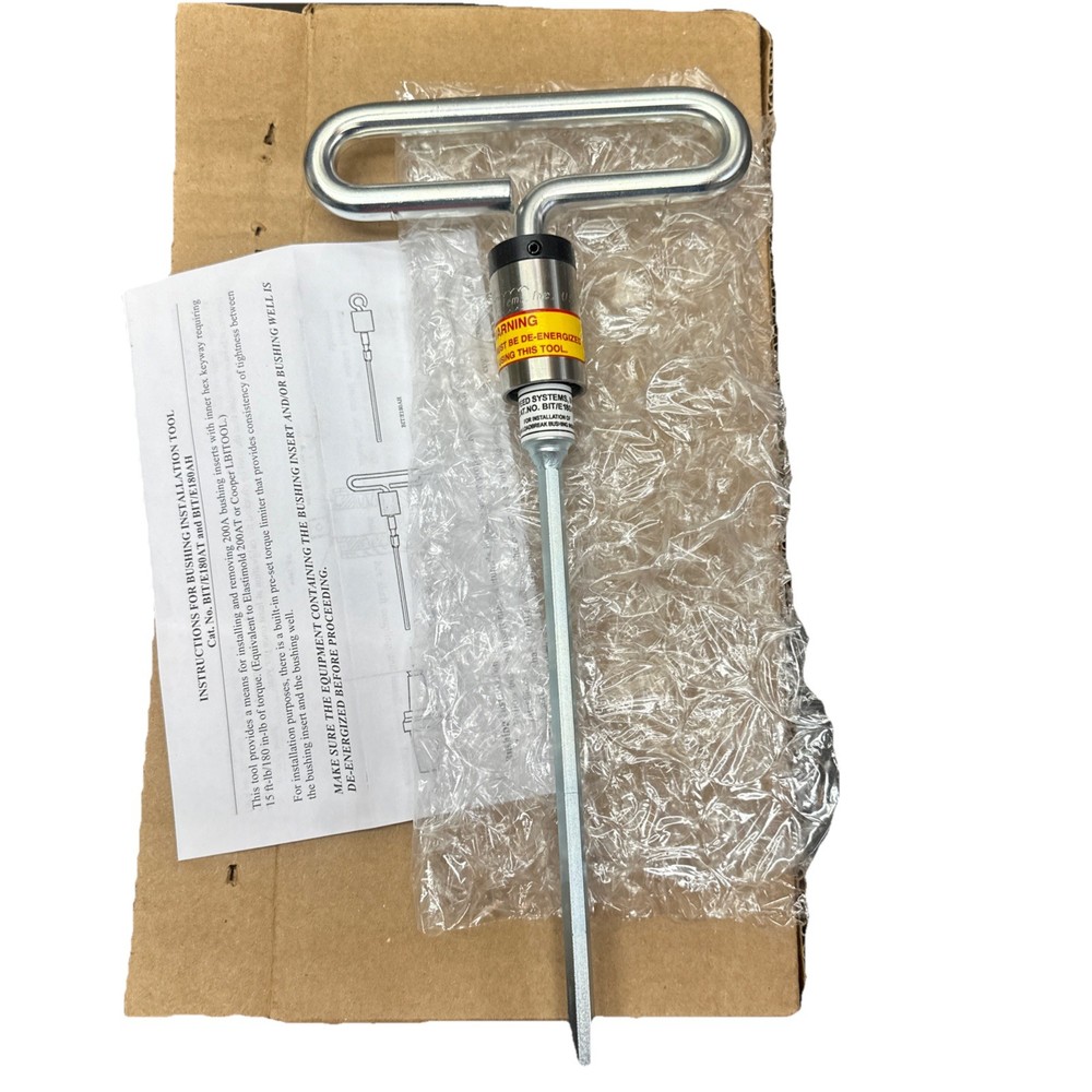 Speed Systems BIT/E180AT 200A, 5/16 Hex Bushing Insert Torque Tool NEW IN BOX
