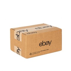 8″ x 6″ x 4″ Boxes – Black eBay Logo (Quantity of 25)