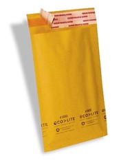 500 #000 4×8 X-Wide Ecolite USA Kraft Bubble Mailers Envelopes TheBoxery