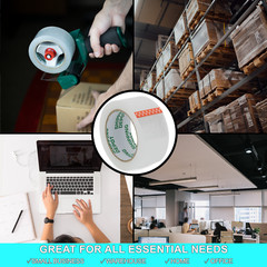 36 Rolls of Shipping Depot Carton Box Sealing Clear Packing Tape 2″ x 110 Yds