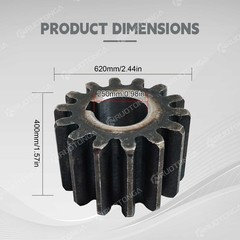 Chinese China One TonMini Excavator Swing Motor Gear，NEW