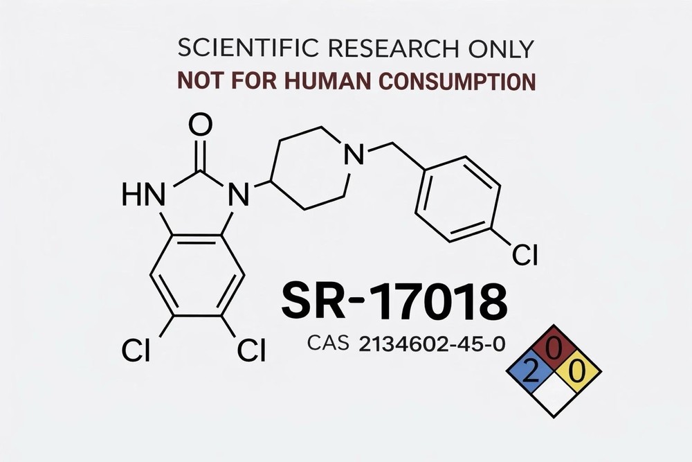 SR-17018 5 Grams at 98% purity Laboratory Chemical CAS 2134602-45-0