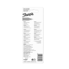Sharpie Metallic Permanent Markers Fine Tip Pack Of 3 Gold Silver Bronze