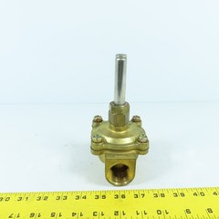 Asco 8210 Solenoid Valve Brass Body (Model Unknown) 1″ NPT 5/8″ Rod