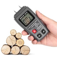 Digital LCD Wood Moisture Meter Detector Tester Wood Firewood Paper Cardboard