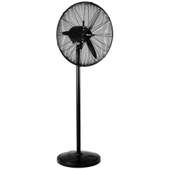 20″ High Velocity Industrial Pedestal Fan, 5000CFM Oscillating Fan With 4-Speeds