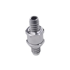2pcs 12mm 1/2″ Fuel Non-Return One Way Check Valve Petrol Diesel Oil Aluminum