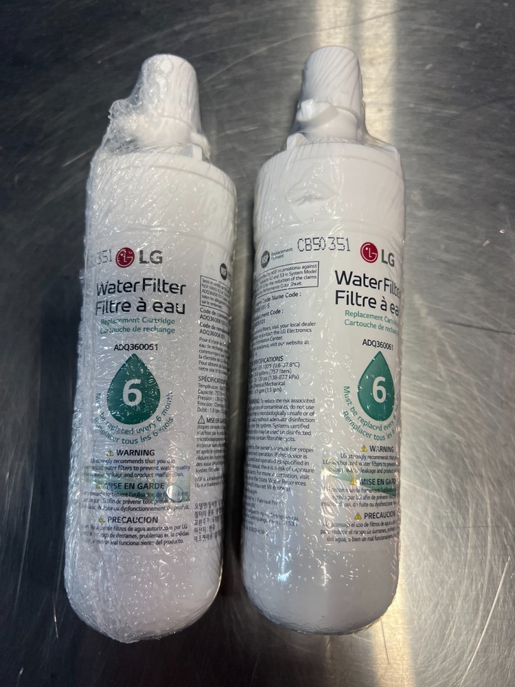 (2PACK) LG LT700P2 Refrigerator Water Filter 6-Month/200 Gallon