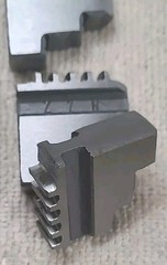 Set of Jaws for 3-Jaw Lathe Chuck Machinist Unknown Manufacturer