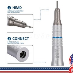 Contra Angulo Dental Low Speed Handpiece Straight Contra Angle Air Motor 4H FDA