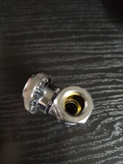 SharkBite COMPS3838Z Brass Ball Straight Valve, Quarter Turn, 3/8 x 3/8 In