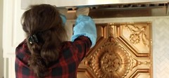 200PCS Disposable Blue Latex-free Non-woven Fabric Dust-proof Sleeves