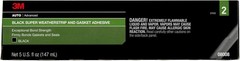 3M Black Super Weatherstrip and Gasket Adhesive, 08008, 5 fl oz, 1 Per Pack