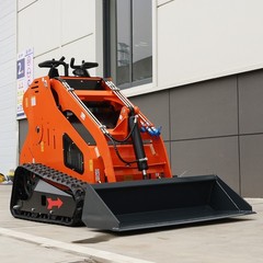 24HP Mini Skid Steer Tracked Loader 3-Pumps 2-Cylinder Gas Engine FREE SHIPPING