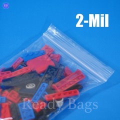 4×6″ Zip Plastic Reclosable Bags 2Mil 3Mil 4Mil 6Mil Top Lock Jewelry Baggies