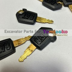 5pcs Ignition Keys 5P8500 5P-8500 For Caterpillar Heavy Equipment Excavator