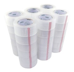 1-36 Rolls Clear Packing Tape Shipping Box Carton Sealing 2.2mil 2″ x 110 Yards