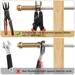 3/8 Inch To 1 Inch Pro Disconnect Tool Push to Connect Fitting Removal PEX Pip