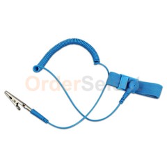 Anti-Static Wrist Band ESD Grounding Strap Prevents Static Build Up, Blue