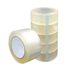 72 Rolls Shipping Packaging Box Packing Sealing Tape 2 mil 2″ x 55 Yard 165FT