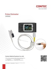 FDA CMS60C 24h Finger Pulse Oximeter SpO2 Blood Oxygen Sensor Heart Rate monitor