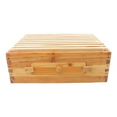10 Frame Bee Hive With Wooden Frames & Waxed Foundations Bee Boxes Unassembled