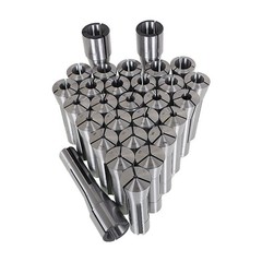 29Pcs R8 Spring Collet Set Fractional 1/32″ To 1″ High Precision for Bridgeport