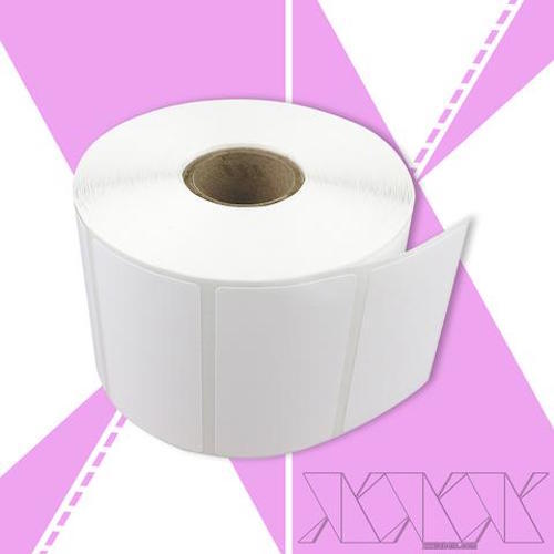 12 rolls 2.25×1.25 Direct Thermal Labels Rollo Compatible, Perf,1000/RL