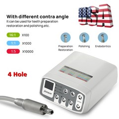 SANDENT Dental Brushless LED Electric Micro Motor Fit 1:1/1:5/16:1 Handpiece US