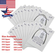 10pcs/pk Dental Orthodontic Niti Arch Wire Round Ovoid Form all size option ns