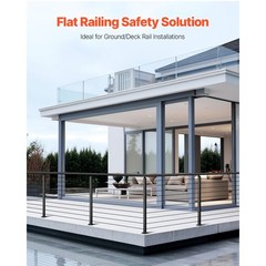 Cable Railing Post 36x2x2 In Horizontal-Hole Railing Post 4JZLGZXHS914MY65M001V0