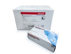Honeywell Gloves Powder-Free, Blue medical grade, Case of 10 boxes