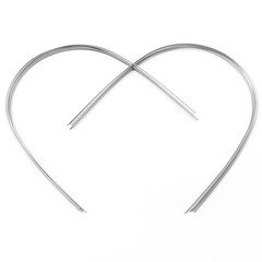 AZDENT Orthodontic Dental Brackets Roth MBT.022/.018 Hooks/Niti Round Arch Wire