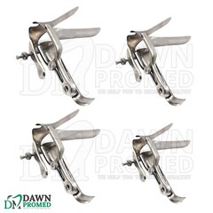 Graves Vaginal Speculum 4 Pcs Set OB/GYN Pelvic Exam Surgical Inst German Grade