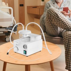Vacuum Phlegm Quiet Suction Unit Portable Medical Emergency Aspirator Machine US