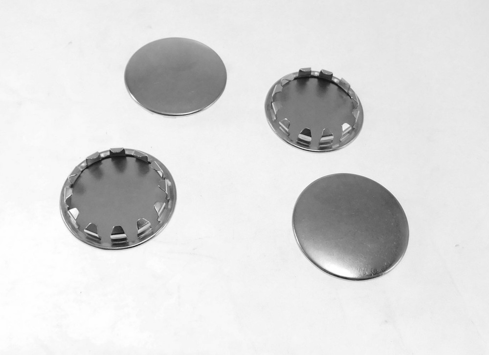 (4 PACK) 1-3/16″ Nickel Plated Metal Hole Plugs for .031″-.093″ metal SP-1.188-N