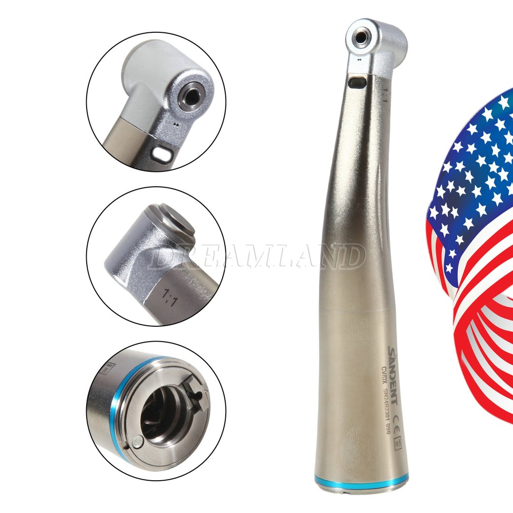 Dental 8:1 Endo Handpiece 1:5 Electric 1:1 Contra Angle LED /No-LED For NSK usa