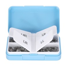 50 Sets AZDENT Dental Orthodontic Buccal Tube 1st Molar Roth 022 Bondable Tube