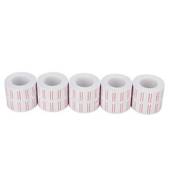 20 Rolls 600/Roll White Price Gun Paper Tag Sticker Labels for MX 5500 + 2 ink