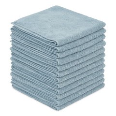 Boardwalk 12BLUCLOTH 12″ x 12″ Microfiber Cleaning Cloths – Blue (12/PK) New