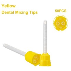 Yellow Dental Impression Mixing Tips 50Pcs (FDA)