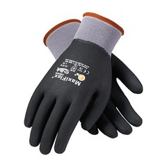 PIP 34-876 ATG MaxiFlex Ulitimate Fully Nitrile Coated Nylon Gloves 3 pair SMALL