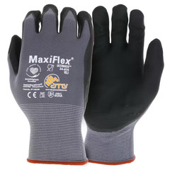 Maxiflex Ultimate Men’S X-Large Gray Nitrile Coated Work Gloves with Touchscreen