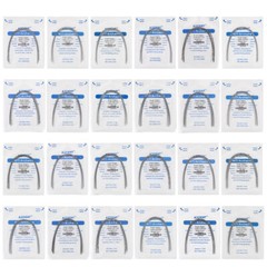 AZDENT Dental Orthodontic Arch Wire Super Elastic Niti Rectangular Ovoid Form US