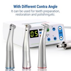 AZDENT Dental Brushless Electric LED Micro Motor Internal Spray E-type 3.4Ncm US