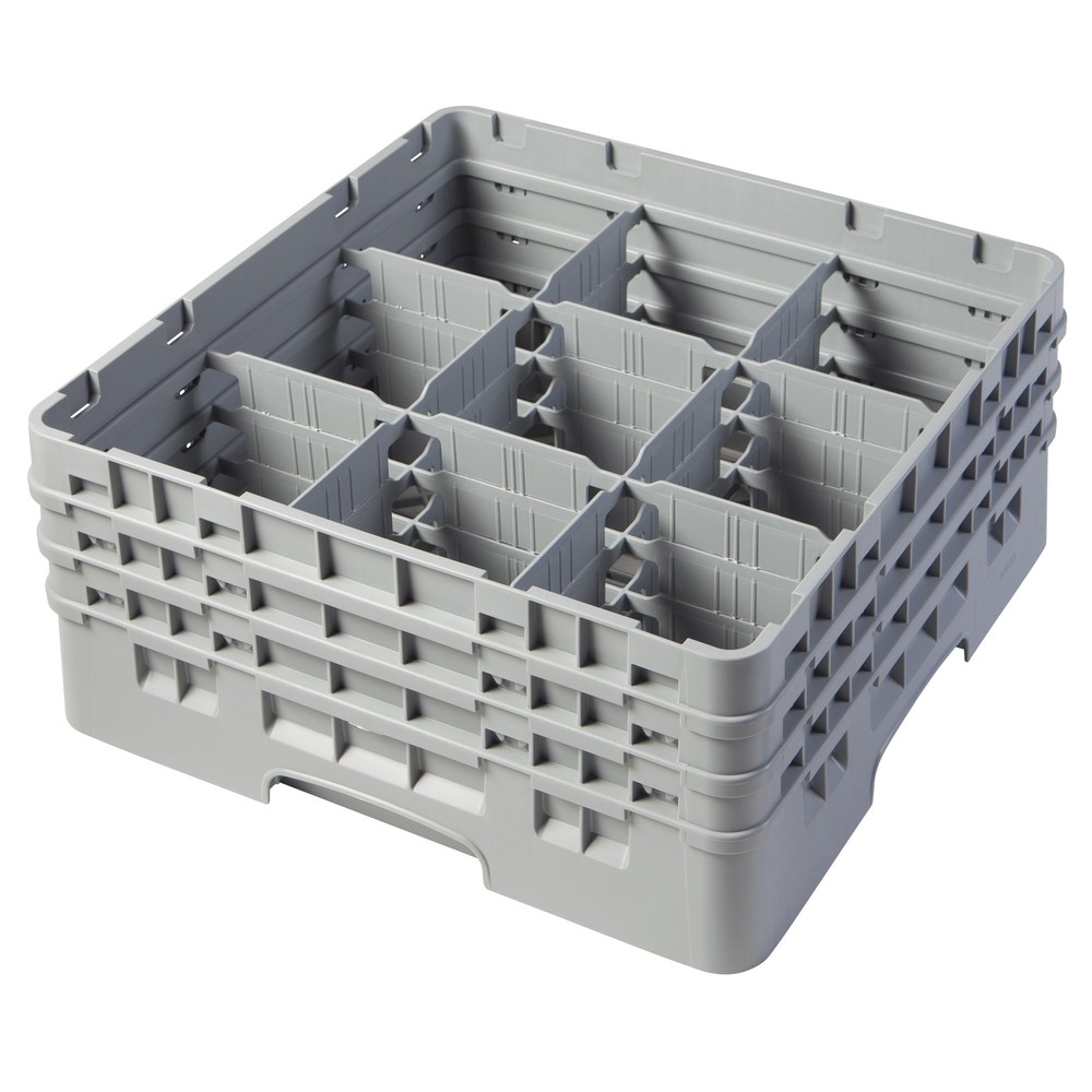 Cambro 9S638151 9 Compartment 6 7/8 in Camrack® Glass Rack