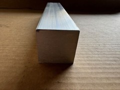 2″ X 2″ Aluminum Square 6061 Bar x 10″ Long, Solid Bar Stock