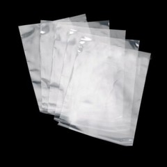Clear Poly Bags 4-Mil Flat Open Top Plastic Packaging Packing Multiple Sizes