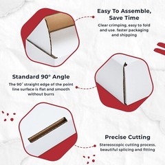 White Corrugated Shipping Mailer Packing Box Boxes 6x4x2 6x4x3 6x4x4 50 100 200