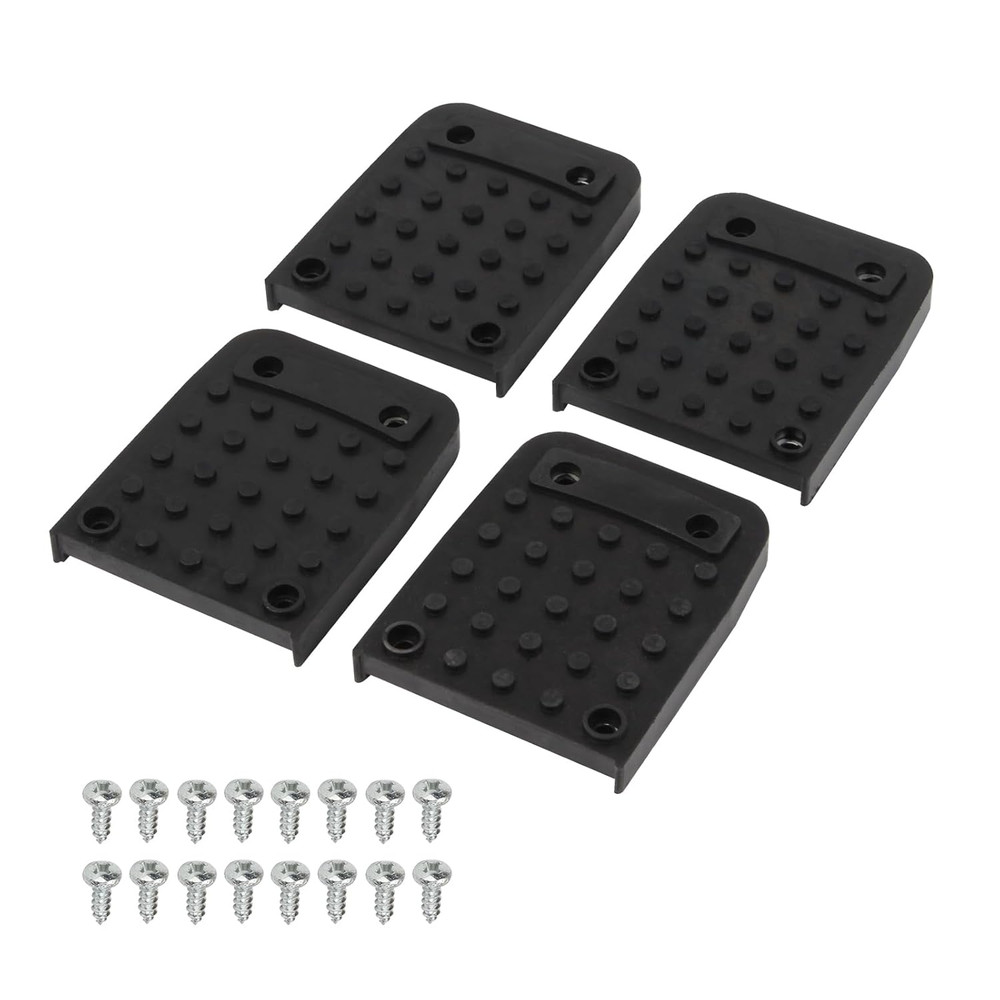 4Pcs Stilt Sole Anti-Slip Foot Pads for Drywall, Drywall Stilts Part Kits, Const